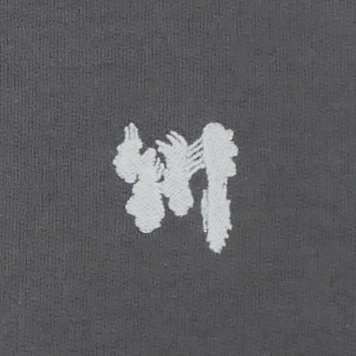  KAWA CREW SWEAT 川 トレーナー KAWA LOGO 1POINT SUMI/WHITE 刺繍ロゴ スケートボード スケボー 2