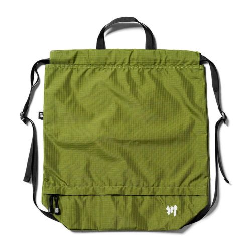 KAWA BACKPACK 川 バックパック リュック RIPSTOP KNAPSACK GREEN スケートボード スケボー 2