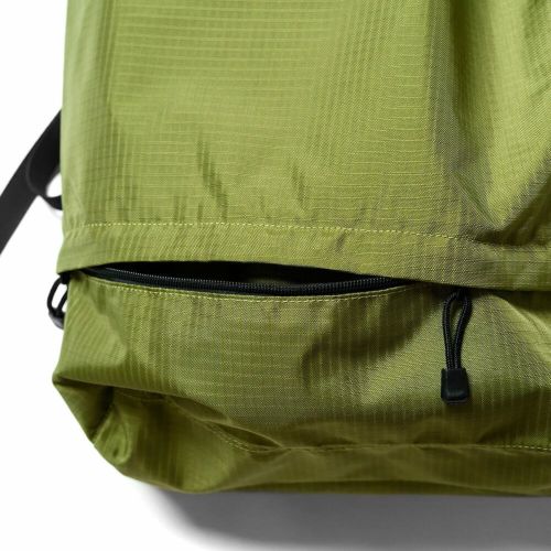 KAWA BACKPACK 川 バックパック リュック RIPSTOP KNAPSACK GREEN スケートボード スケボー 3