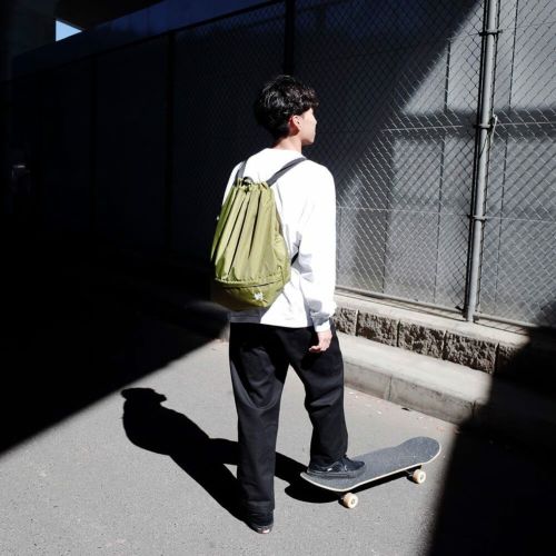 KAWA BACKPACK 川 バックパック リュック RIPSTOP KNAPSACK GREEN スケートボード スケボー 7