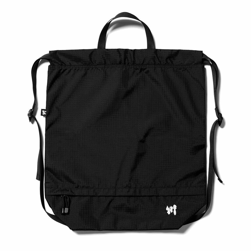 KAWA BACKPACK 川 バックパック リュック RIPSTOP KNAPSACK BLACK スケートボード スケボー 2