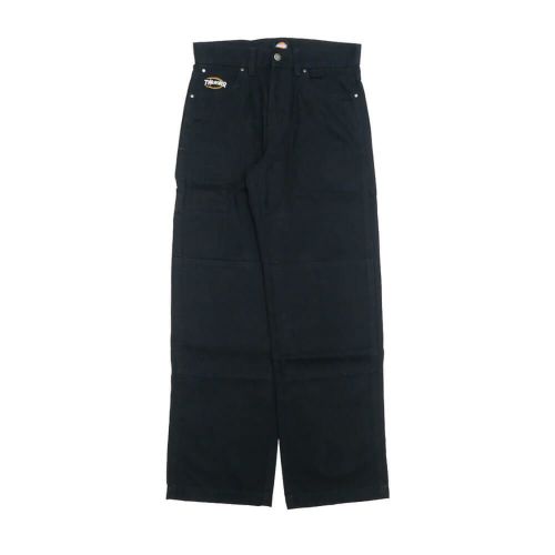 DICKIES SKATEBOARDING PANTS ディッキーズ スケートボーディング パンツ ジーンズ DICKIES x THRASHER DOUBLE KNEE BLACK スケートボード スケボー 