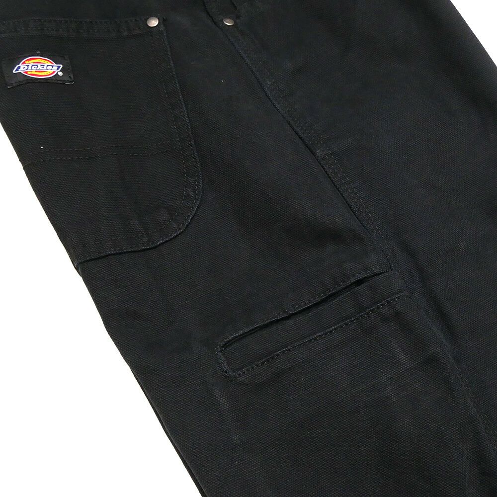 DICKIES SKATEBOARDING PANTS ディッキーズ スケートボーディング パンツ ジーンズ DICKIES x THRASHER DOUBLE KNEE BLACK スケートボード スケボー 5