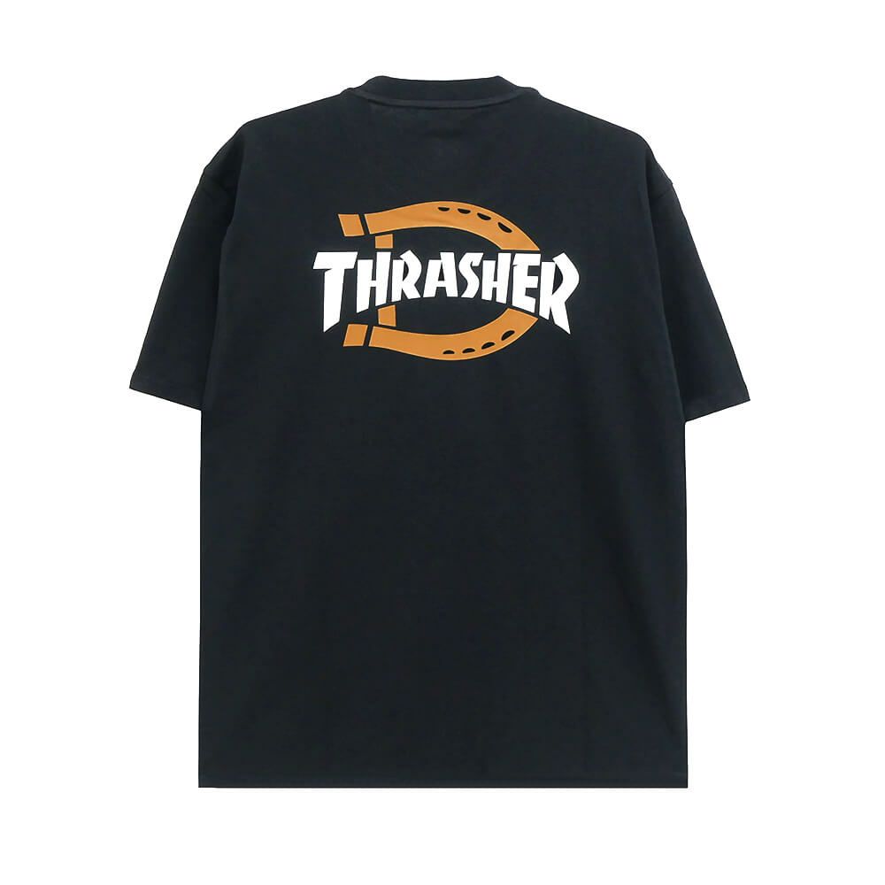 DICKIES SKATEBOARDING T-SHIRT ディッキーズ スケートボーディング Tシャツ DICKIES x THRASHER GRAPHIC BLACK スケートボード スケボー 