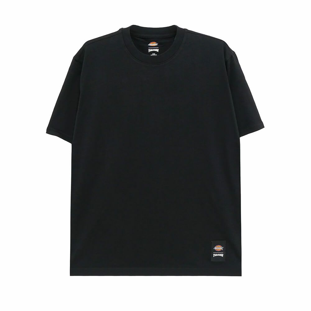 DICKIES SKATEBOARDING T-SHIRT ディッキーズ スケートボーディング Tシャツ DICKIES x THRASHER GRAPHIC BLACK スケートボード スケボー 1
