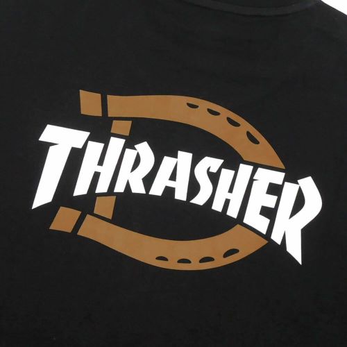 DICKIES SKATEBOARDING T-SHIRT ディッキーズ スケートボーディング Tシャツ DICKIES x THRASHER GRAPHIC BLACK スケートボード スケボー 3