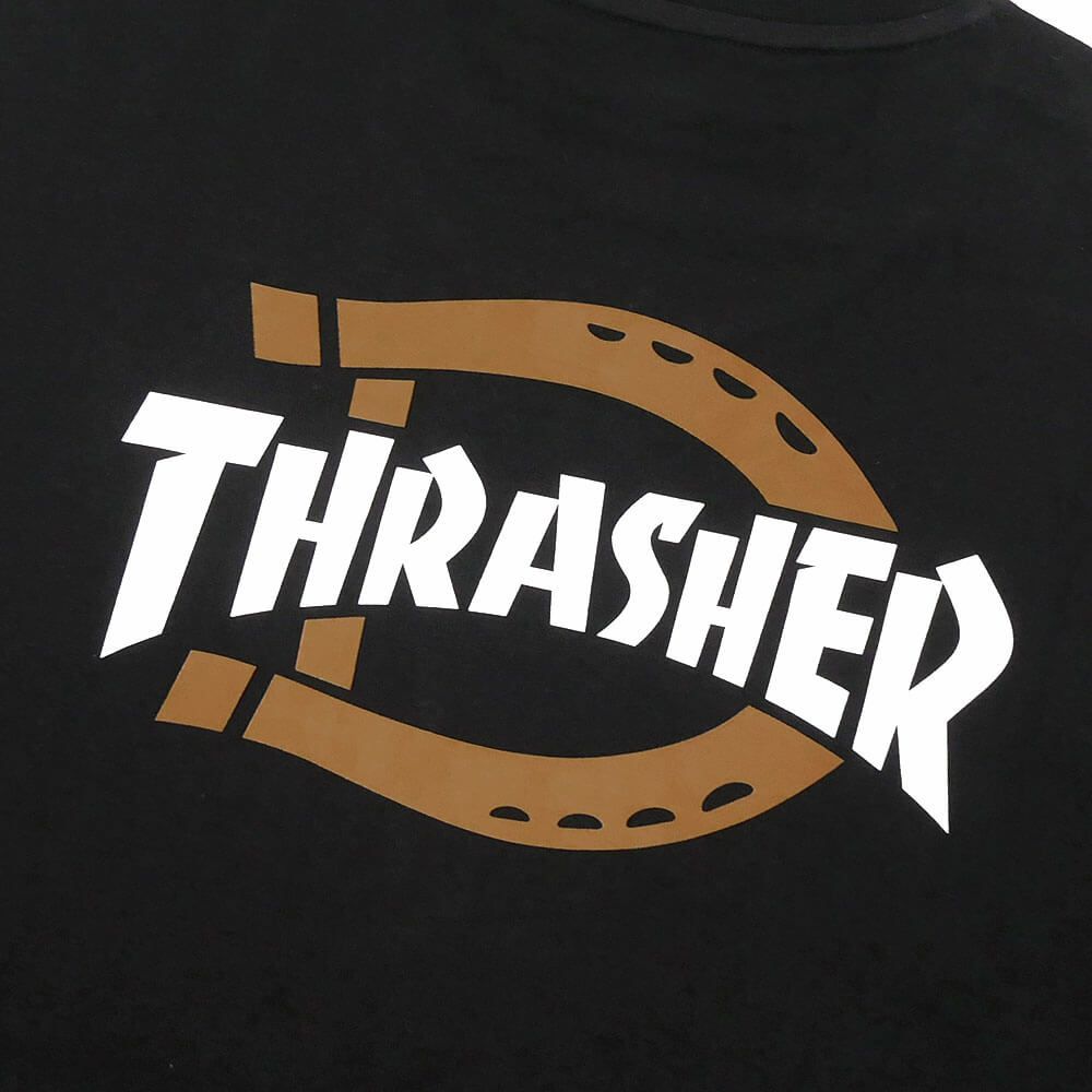 DICKIES SKATEBOARDING T-SHIRT ディッキーズ スケートボーディング Tシャツ DICKIES x THRASHER GRAPHIC BLACK スケートボード スケボー 3