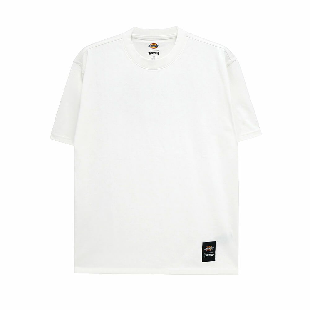 DICKIES SKATEBOARDING T-SHIRT ディッキーズ スケートボーディング Tシャツ DICKIES x THRASHER GRAPHIC WHITE スケートボード スケボー 1