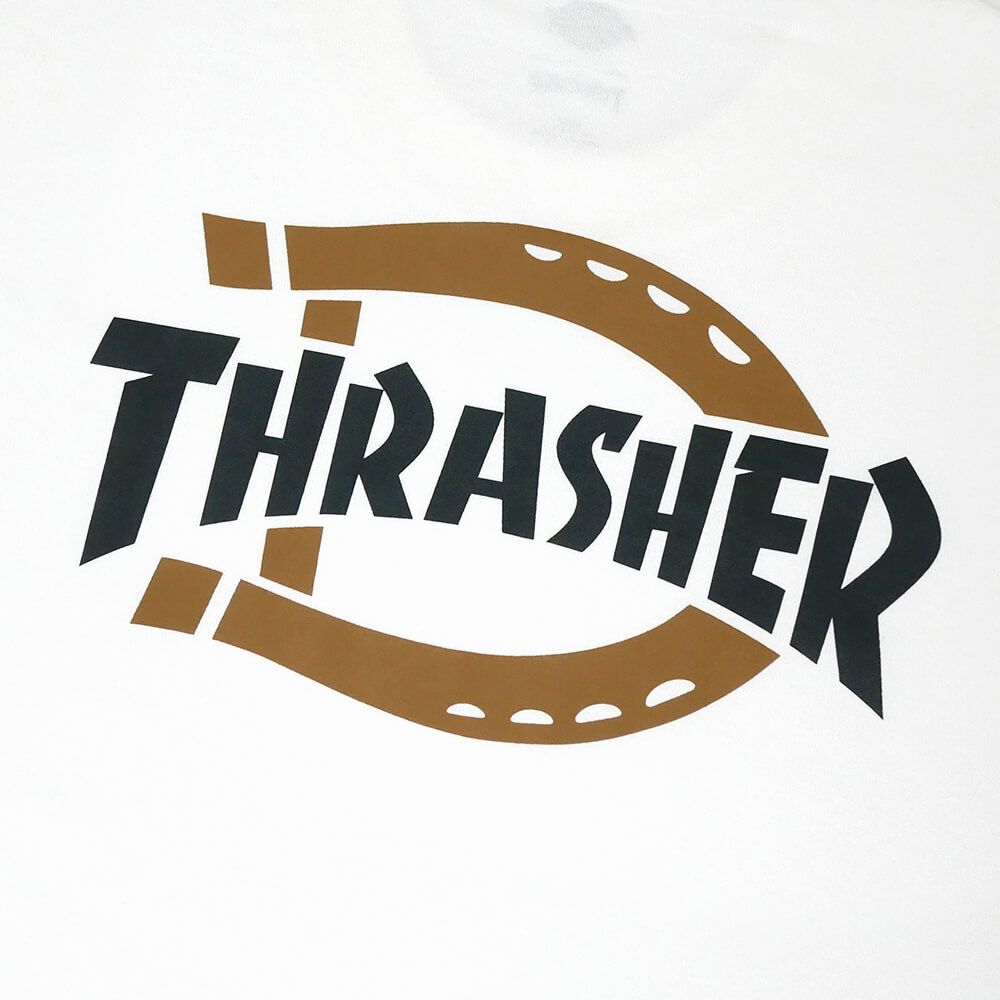 DICKIES SKATEBOARDING T-SHIRT ディッキーズ スケートボーディング Tシャツ DICKIES x THRASHER GRAPHIC WHITE スケートボード スケボー 3
