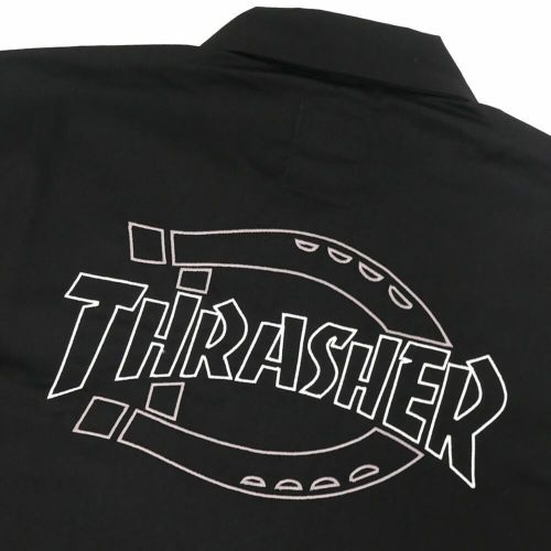 DICKIES SKATEBOARDING SHORT SLEEVE SHIRTS ディッキーズ スケートボーディング 半袖シャツ DICKIES x THRASHER CANVAS WORK BLACK スケートボード スケボー 5