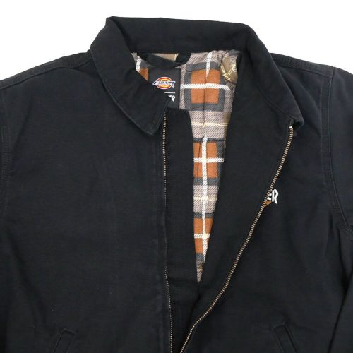 DICKIES SKATEBOARDING JACKET ディッキーズ スケートボーディング ジャケット DICKIES x THRASHER COTTON JACKET BLACK スケートボード スケボー 2
