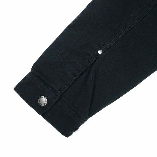 DICKIES SKATEBOARDING JACKET ディッキーズ スケートボーディング ジャケット DICKIES x THRASHER COTTON JACKET BLACK スケートボード スケボー 5