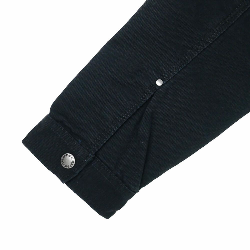 DICKIES SKATEBOARDING JACKET ディッキーズ スケートボーディング ジャケット DICKIES x THRASHER COTTON JACKET BLACK スケートボード スケボー 5