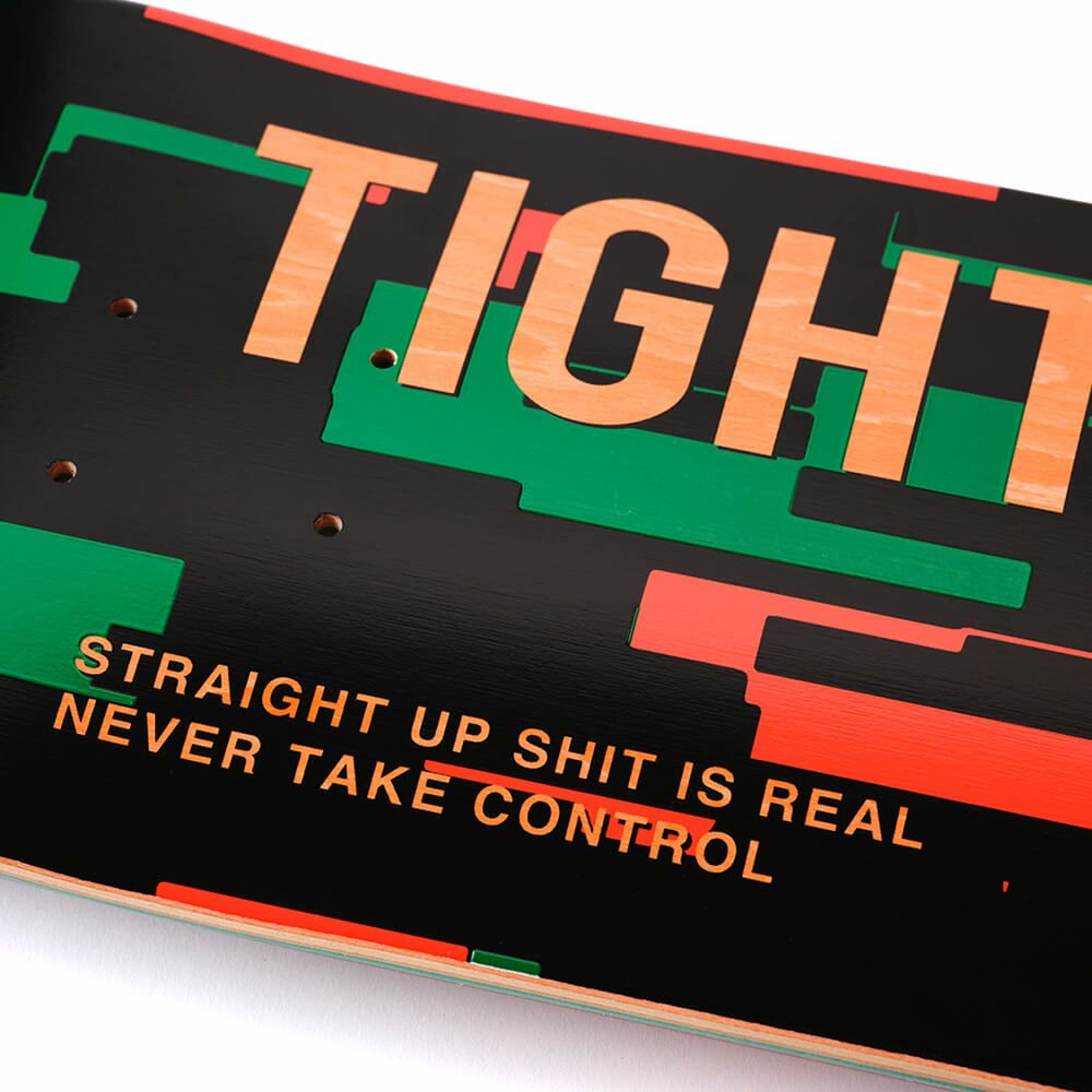 TIGHTBOOTH（TBPR）DECK タイトブース デッキ TEAM NOISE 8.125 スケートボード スケボー 4