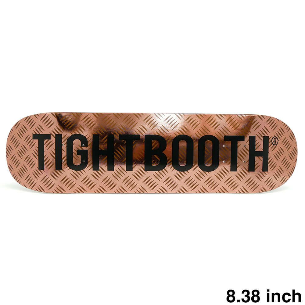 TIGHTBOOTH（TBPR）DECK タイトブース デッキ TEAM CP LOGO BRONZE 8.38 スケートボード スケボー 1