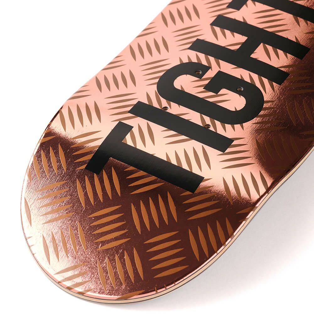 TIGHTBOOTH（TBPR）DECK タイトブース デッキ TEAM CP LOGO BRONZE 8.0 スケートボード スケボー 5