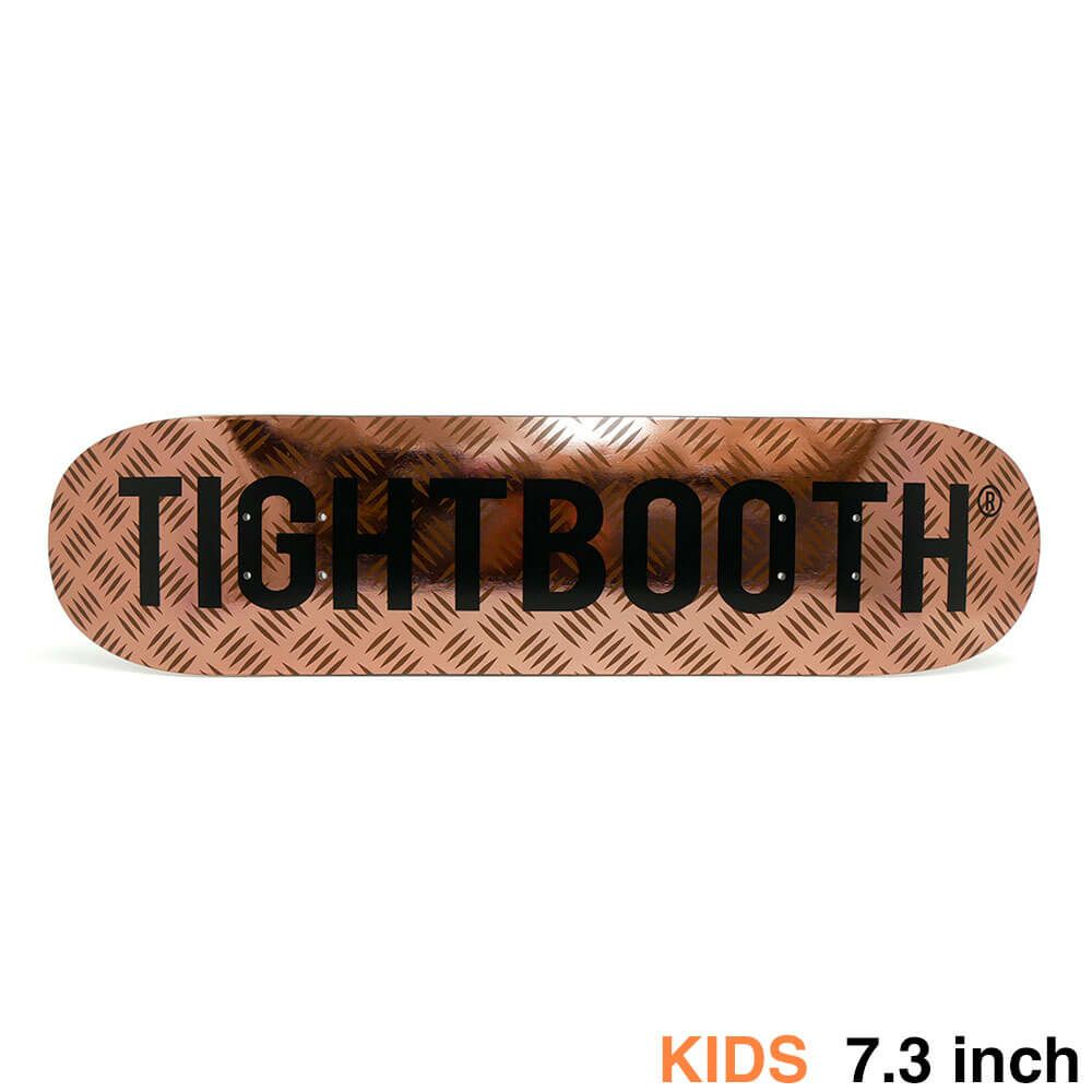 TIGHTBOOTH（TBPR）DECK タイトブース デッキ（子供用） TEAM CP LOGO BRONZE 7.3 スケートボード スケボー 1