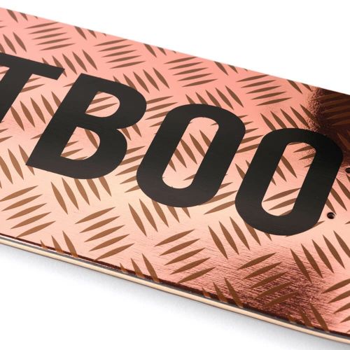 TIGHTBOOTH（TBPR）DECK タイトブース デッキ（子供用） TEAM CP LOGO BRONZE 7.3 スケートボード スケボー 4