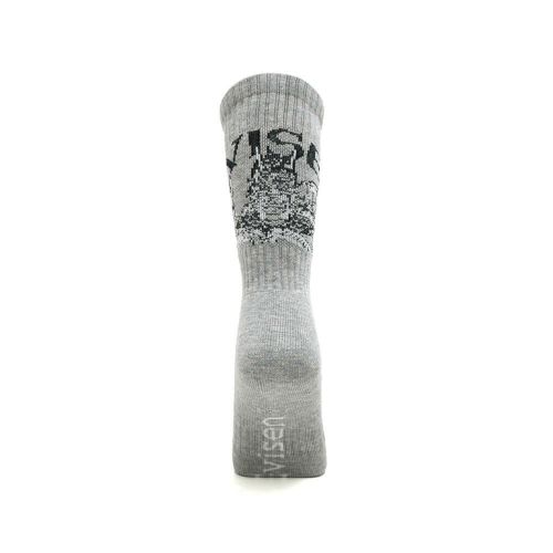 EVISEN SOCKS エビセン ソックス 靴下 DRAGON GREY スケートボード スケボー 2
