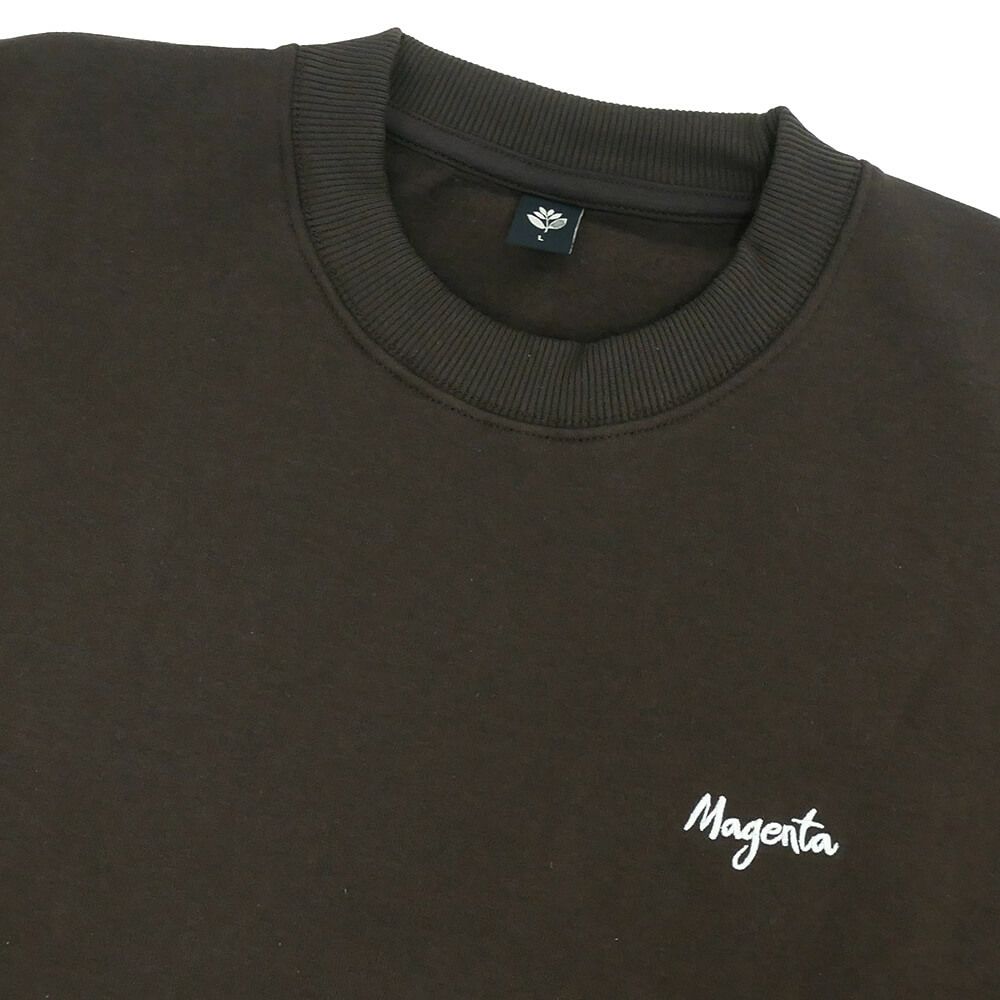 MAGENTA CREW SWEAT マゼンタ トレーナー SCRIPT CHOCOLATE スケートボード スケボー 1