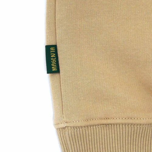 MAGENTA CREW SWEAT マゼンタ トレーナー SCRIPT BEIGE スケートボード スケボー 3