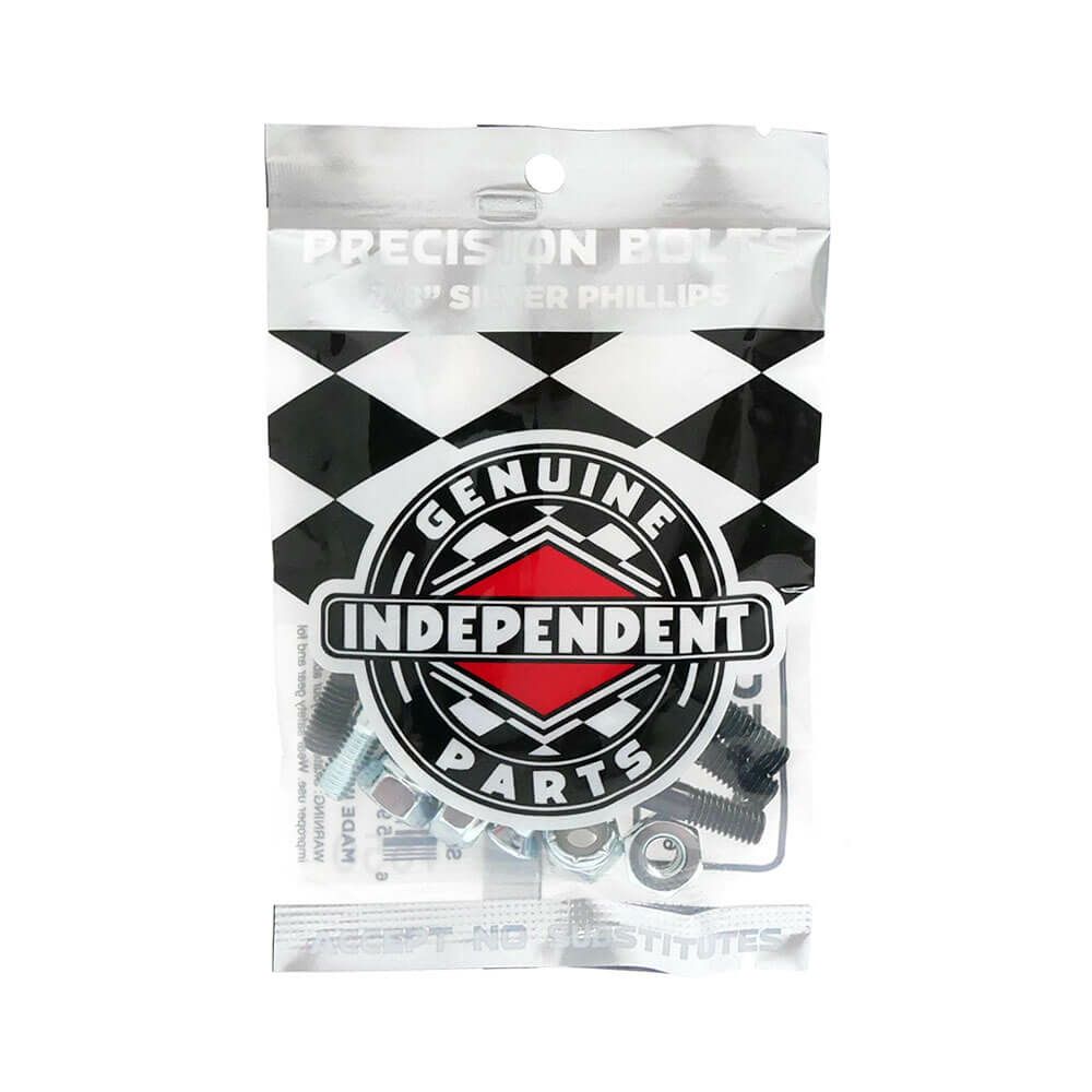 INDEPENDENT BOLT インディペンデント ボルト（プラス） PRECISION BOLTS PHILLIPS・SUMMIT BLACK/SILVER スケートボード スケボー 1