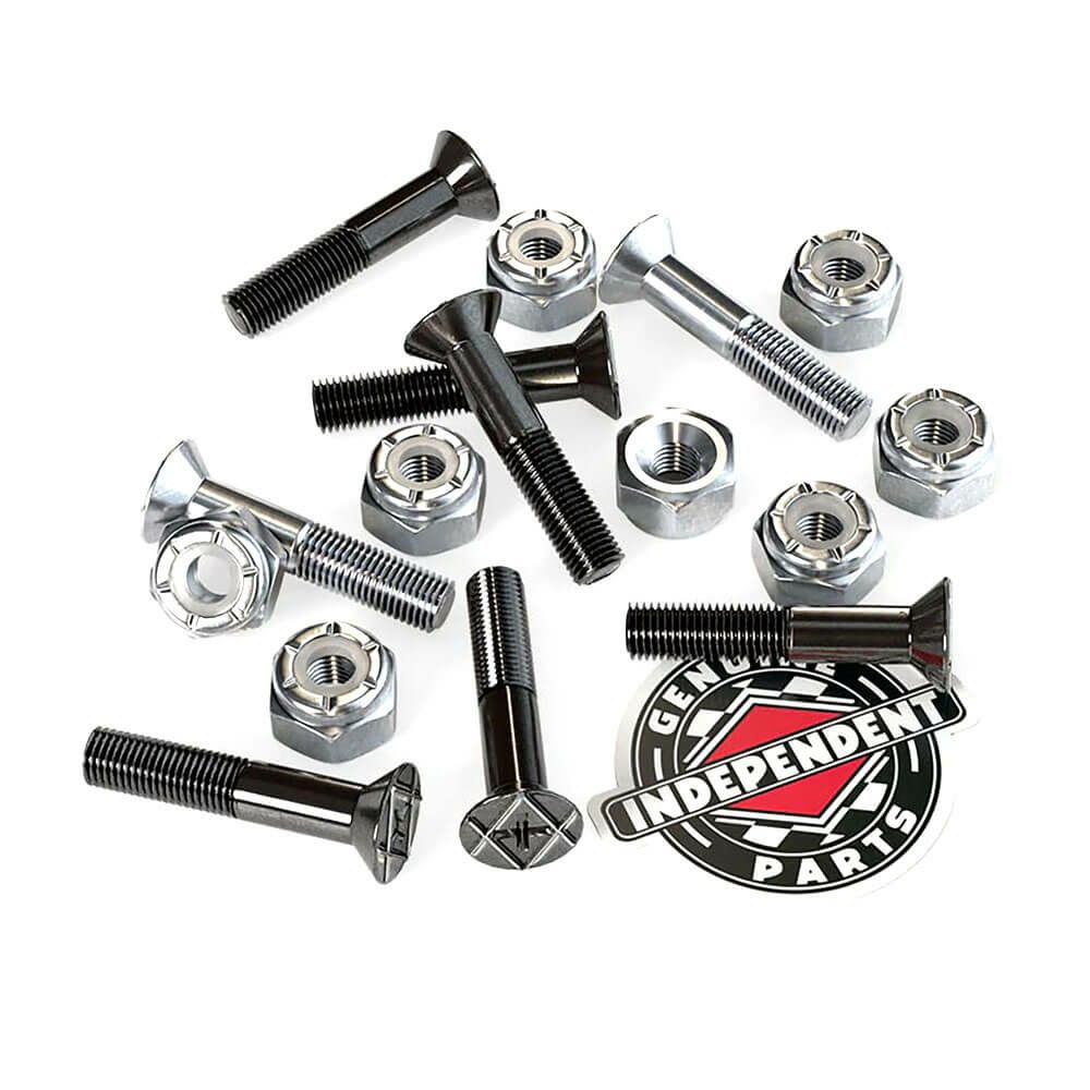 INDEPENDENT BOLT インディペンデント ボルト（プラス） PRECISION BOLTS PHILLIPS・SUMMIT BLACK/SILVER スケートボード スケボー 2