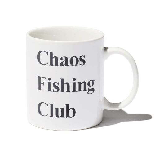 CHAOS FISHING CLUB MUG CUP カオスフィッシングクラブ マグカップ LOGO MUG WHITE スケートボード スケボー 1