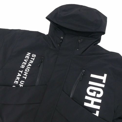 TIGHTBOOTH（TBPR） JACKET タイトブース ジャケット HOODED TACTICAL BLACK スケートボード スケボー 1