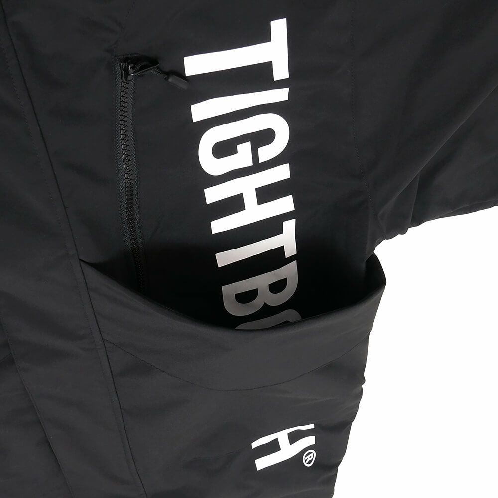 TIGHTBOOTH（TBPR） JACKET タイトブース ジャケット HOODED TACTICAL BLACK スケートボード スケボー 8