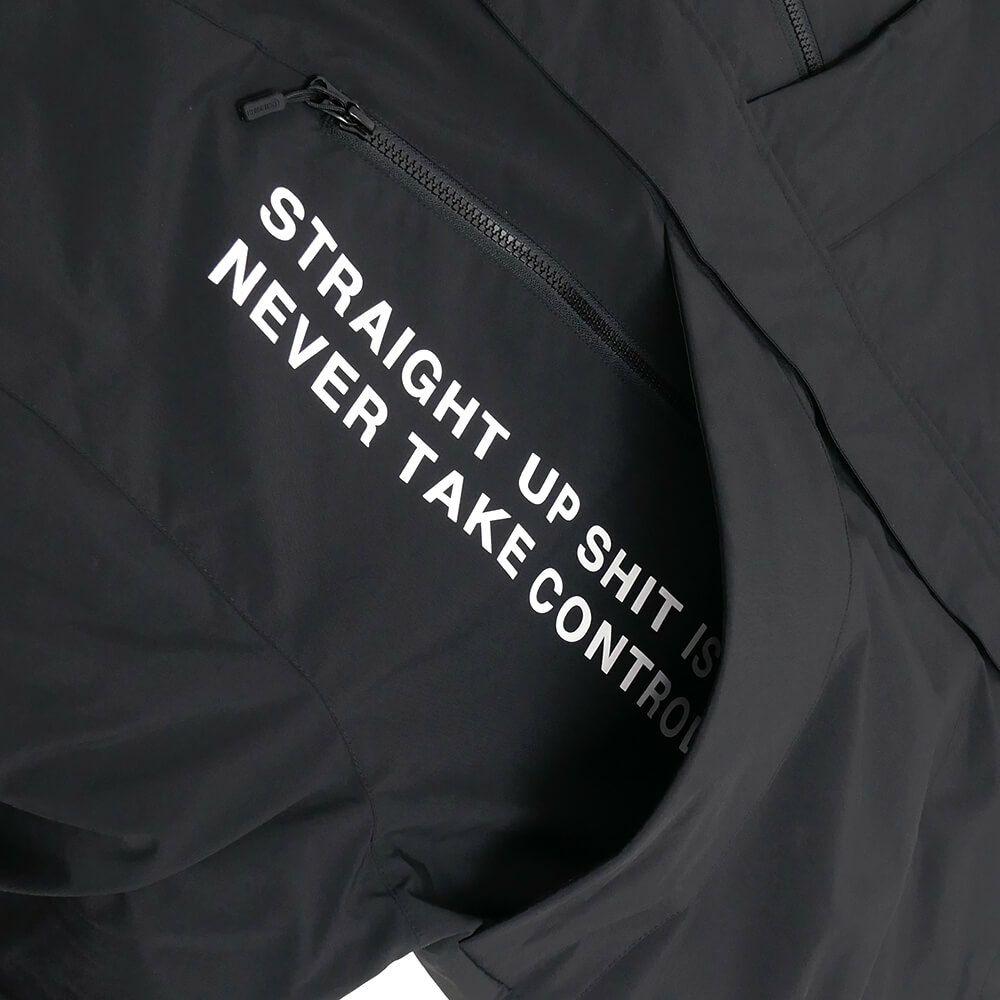 TIGHTBOOTH（TBPR） JACKET タイトブース ジャケット HOODED TACTICAL BLACK スケートボード スケボー 9