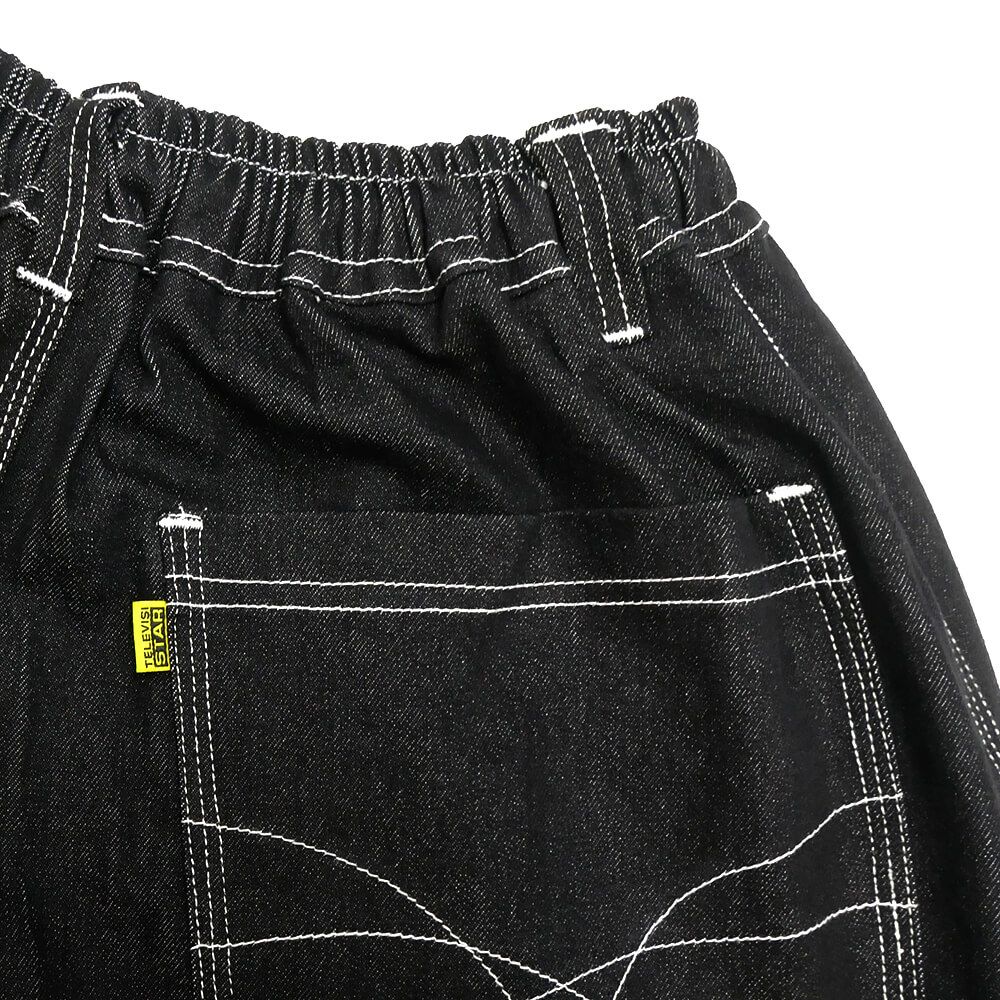 TELEVISI STAR JEANS テレビジスター パンツ ジーンズ SUNNY FILMER DENIM BLACK スケートボード スケボー 4