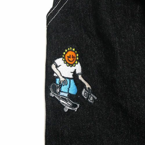 TELEVISI STAR JEANS テレビジスター パンツ ジーンズ SUNNY FILMER DENIM BLACK スケートボード スケボー 7