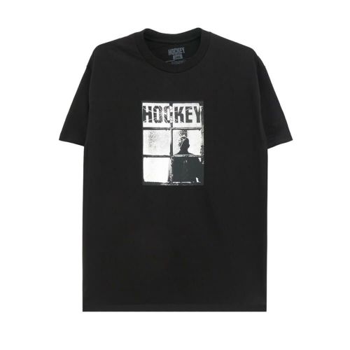  HOCKEY T-SHIRT ホッケー Tシャツ TEMPORARY SITE BLACK スケートボード スケボー 