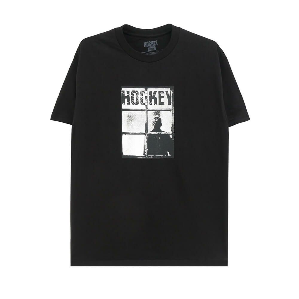  HOCKEY T-SHIRT ホッケー Tシャツ TEMPORARY SITE BLACK スケートボード スケボー 