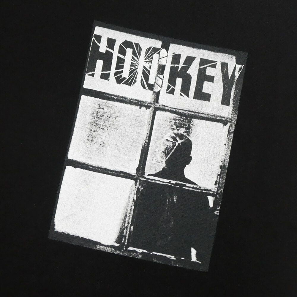  HOCKEY T-SHIRT ホッケー Tシャツ TEMPORARY SITE BLACK スケートボード スケボー 1