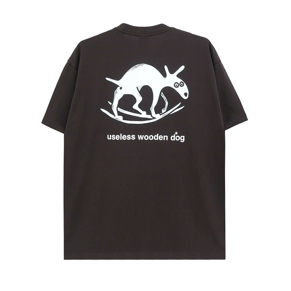 POLAR T-SHIRT ポーラー Tシャツ USELESS WOODEN DOG CHOCOLATE スケートボード スケボー 