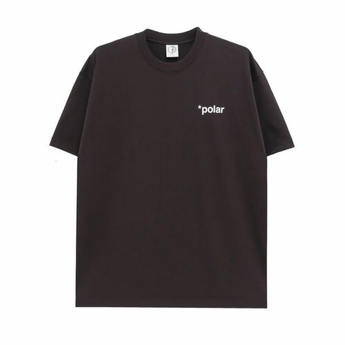POLAR T-SHIRT ポーラー Tシャツ USELESS WOODEN DOG CHOCOLATE スケートボード スケボー 1