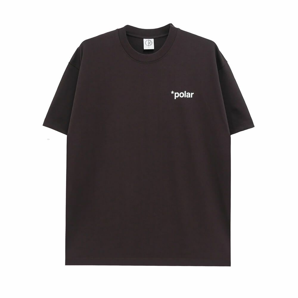 POLAR T-SHIRT ポーラー Tシャツ USELESS WOODEN DOG CHOCOLATE スケートボード スケボー 1