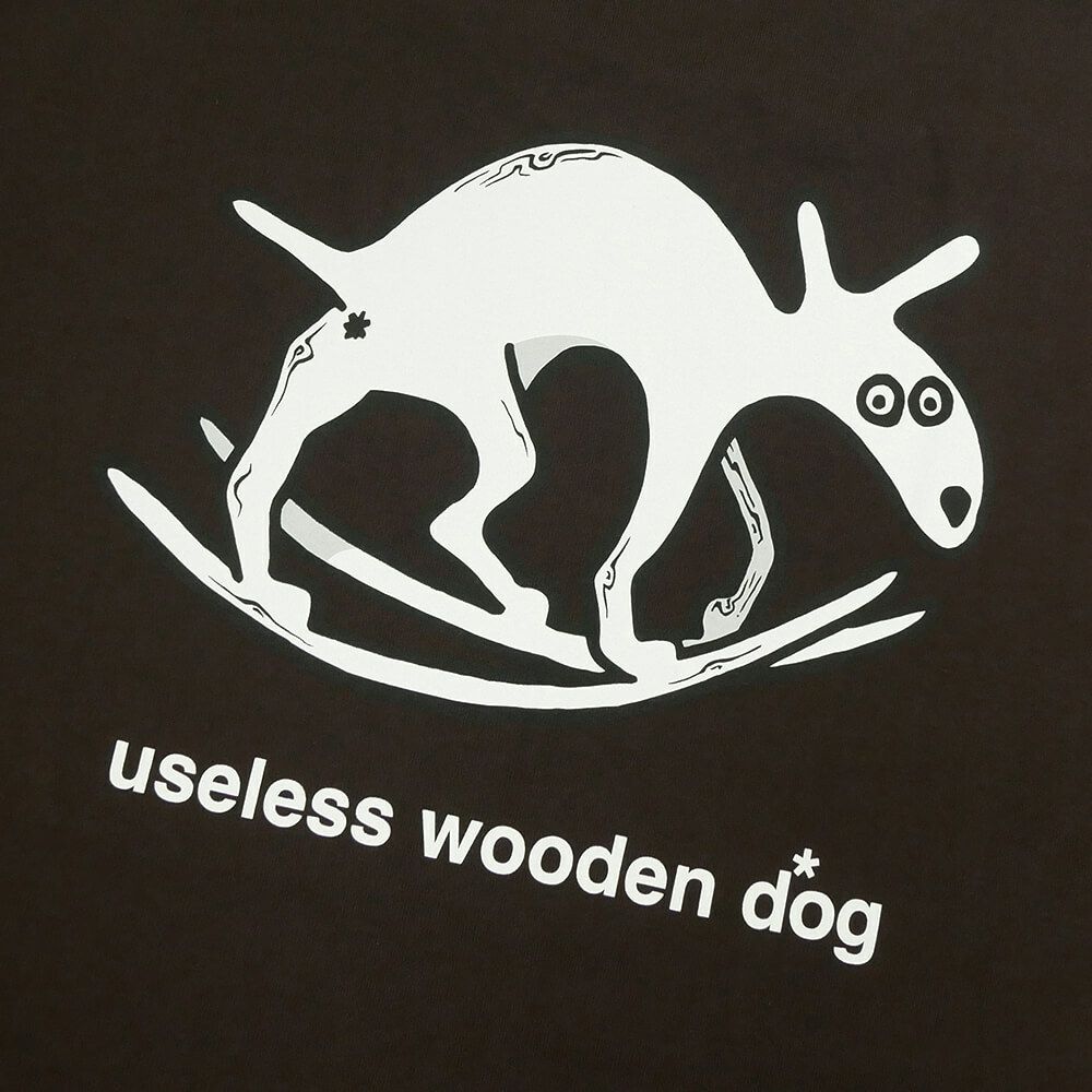 POLAR T-SHIRT ポーラー Tシャツ USELESS WOODEN DOG CHOCOLATE スケートボード スケボー 3