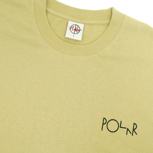 POLAR T-SHIRT ポーラー Tシャツ NO COMPLIES FOREVER SAND スケートボード スケボー 2