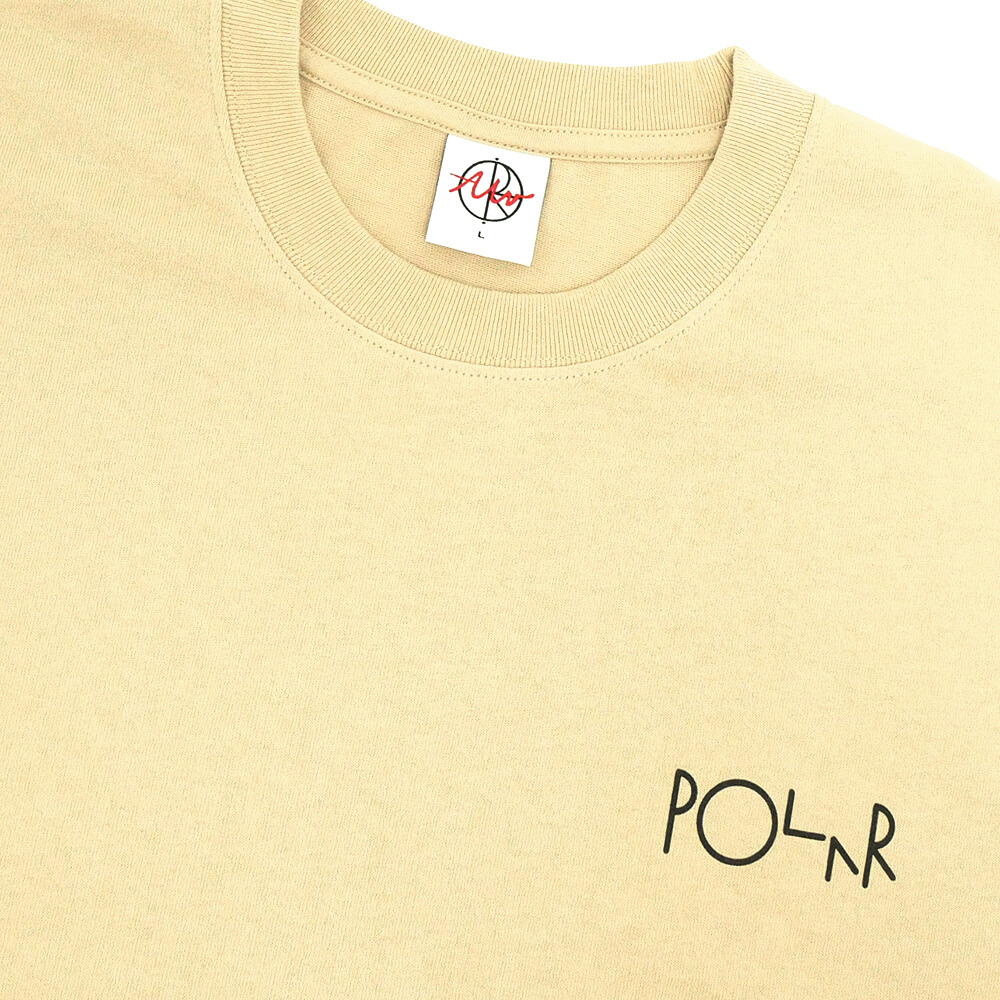 POLAR T-SHIRT ポーラー Tシャツ NO COMPLIES FOREVER SAND スケートボード スケボー 2