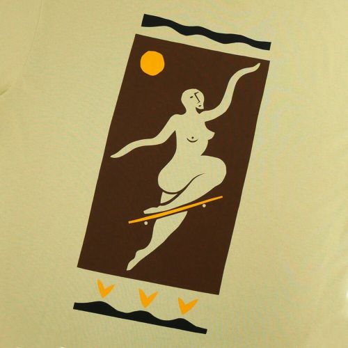 POLAR T-SHIRT ポーラー Tシャツ NO COMPLIES FOREVER SAND スケートボード スケボー 3