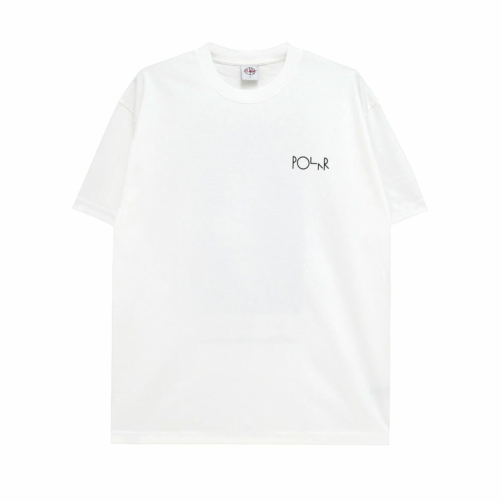 POLAR T-SHIRT ポーラー Tシャツ NO COMPLIES FOREVER WHITE スケートボード スケボー 1