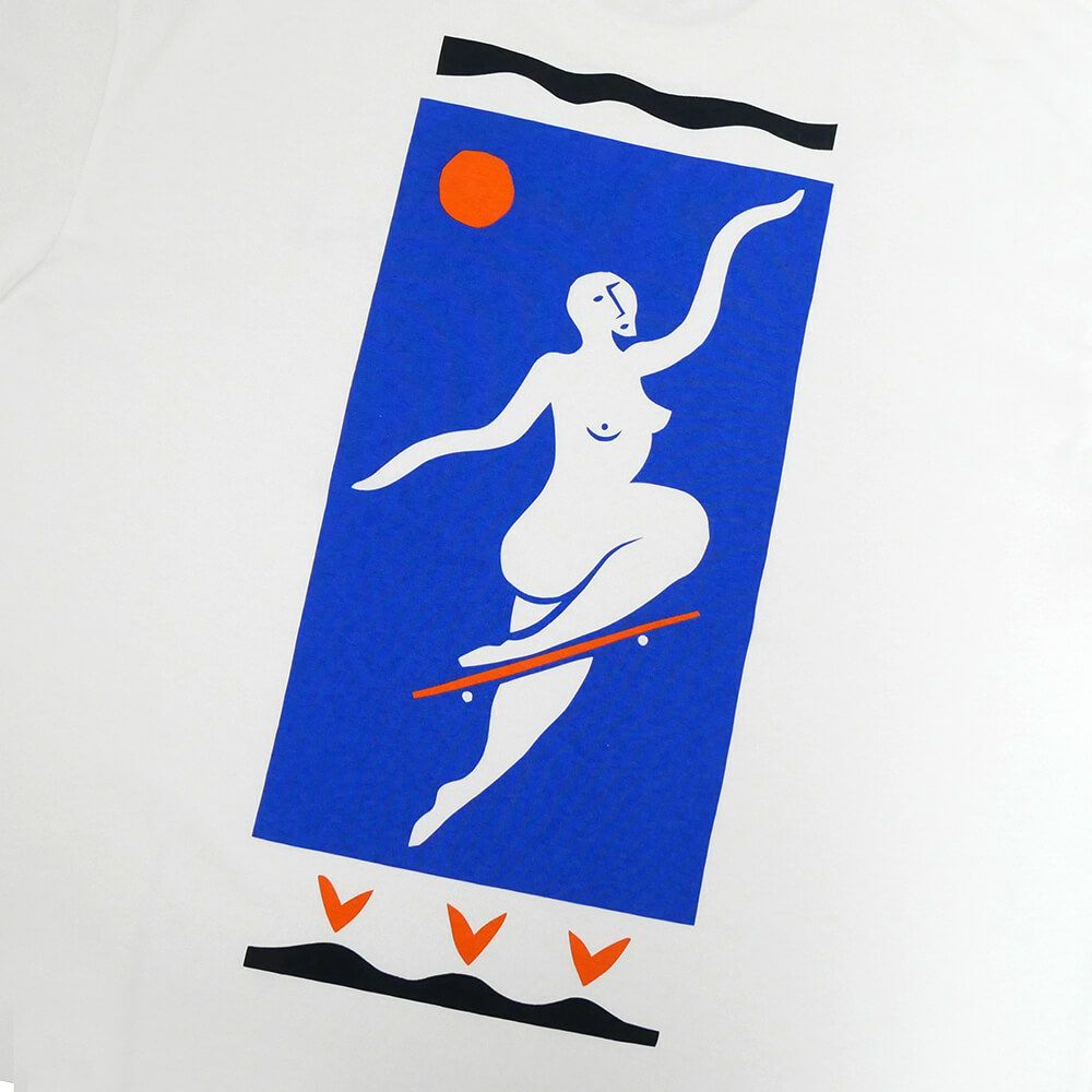 POLAR T-SHIRT ポーラー Tシャツ NO COMPLIES FOREVER WHITE スケートボード スケボー 3