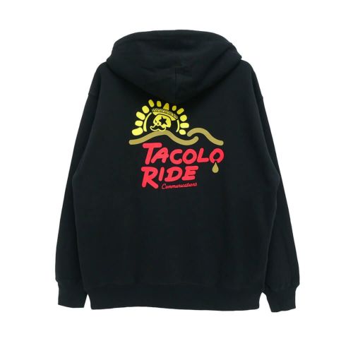 MAGICAL MOSH MISFITS HOOD マジカルモッシュミスフィッツ パーカー TACO RIDE x COLOR COMMUNICATIONS x MXMXM ZIP HOODIE RASTA スケートボード スケボー 