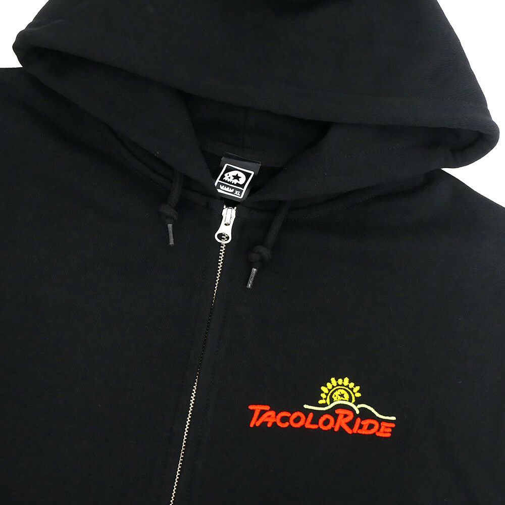 MAGICAL MOSH MISFITS HOOD マジカルモッシュミスフィッツ パーカー TACO RIDE x COLOR COMMUNICATIONS x MXMXM ZIP HOODIE RASTA スケートボード スケボー 2