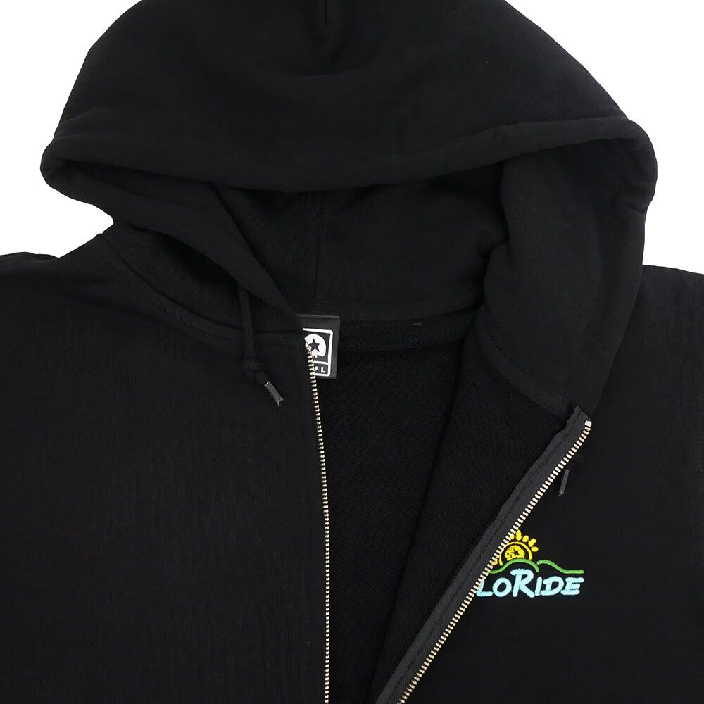 MAGICAL MOSH MISFITS HOOD マジカルモッシュミスフィッツ パーカー TACO RIDE x COLOR COMMUNICATIONS x MXMXM ZIP HOODIE BLACK スケートボード スケボー 3