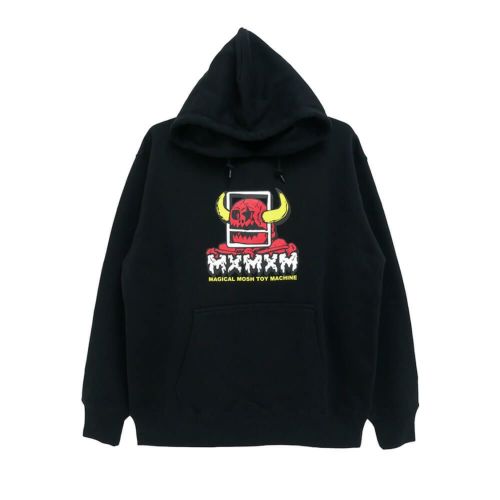  MAGICAL MOSH MISFITS HOOD マジカルモッシュミスフィッツ パーカー TOY MACHINE x MXMXM MAGICAL MOSH TOY MACHINE RED スケートボード スケボー 