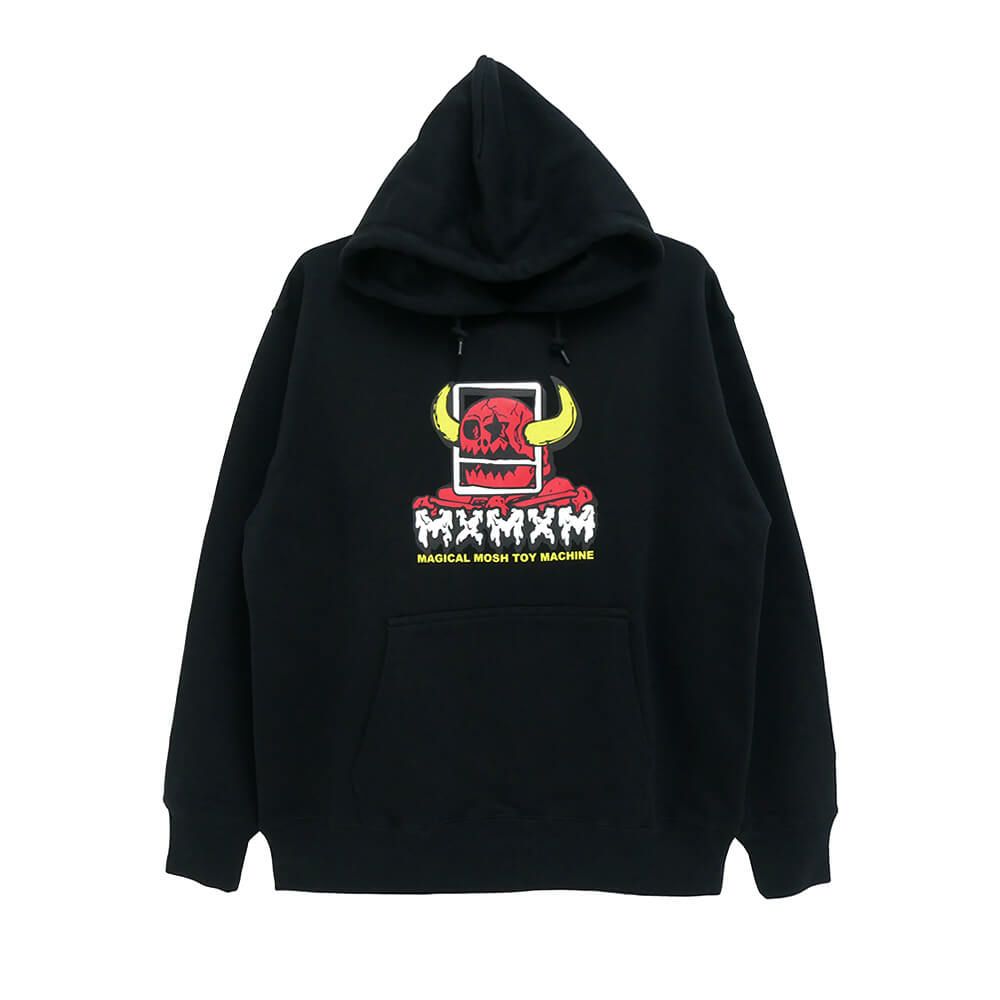 MAGICAL MOSH MISFITS HOOD マジカルモッシュミスフィッツ パーカー TOY MACHINE x MXMXM MAGICAL MOSH TOY MACHINE RED スケートボード スケボー 